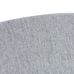 Zima Office Bar Chair - Light Grey with White Base Office Chair LF-Core   