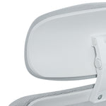 Walther Mesh Office Chair - Cloud Grey with White Base Office Chair LF-Core   