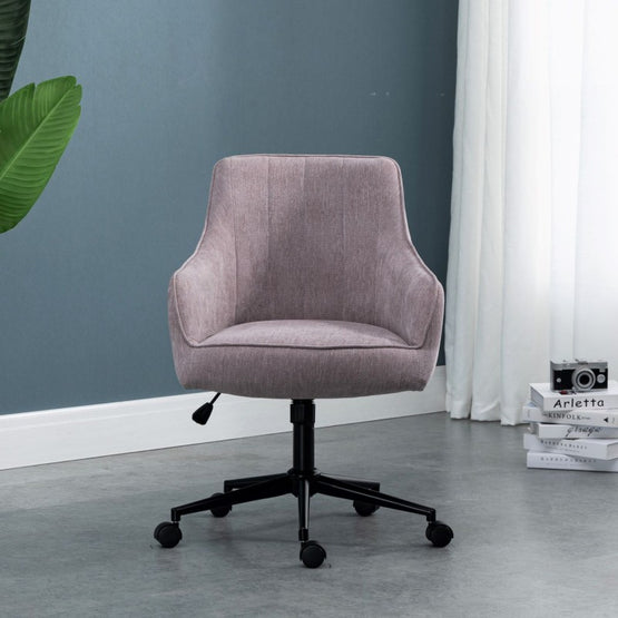 Noble Linen Office Executive Chair - Plush