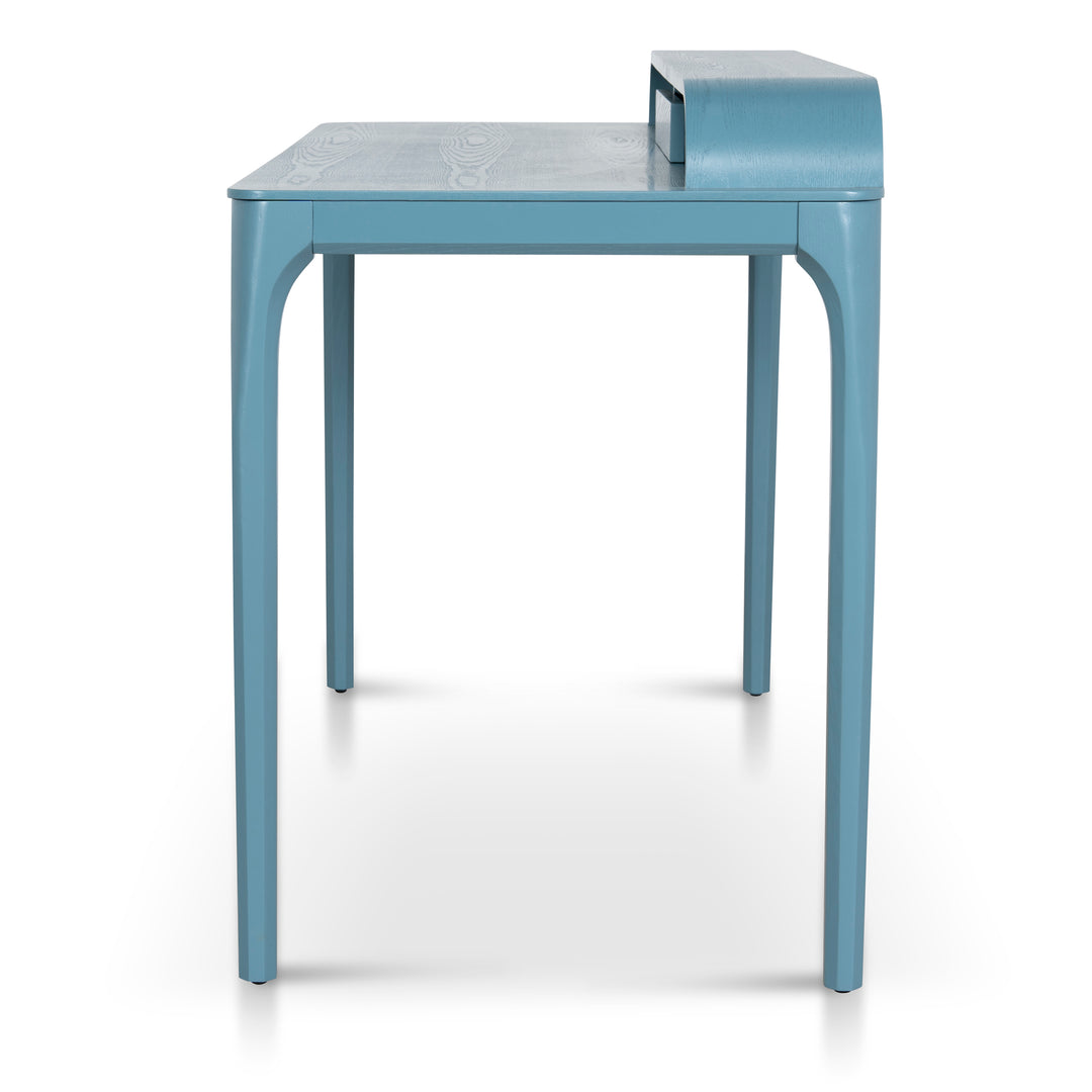 Reva Wooden Home Office Desk - Light Blue | Interior Secrets