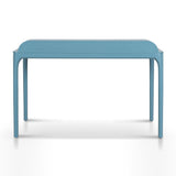 Reva Wooden Home Office Desk - Light Blue Home Office Desk Drake-Core