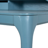 Reva Wooden Home Office Desk - Light Blue Home Office Desk Drake-Core