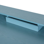 Reva Wooden Home Office Desk - Light Blue Home Office Desk Drake-Core