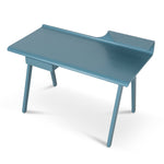 Ruban Wooden Home Office Desk - Light Blue Home Office Desk Drake-Core