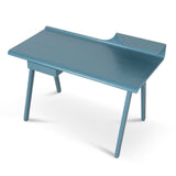 Ruban Wooden Home Office Desk - Light Blue Home Office Desk Drake-Core
