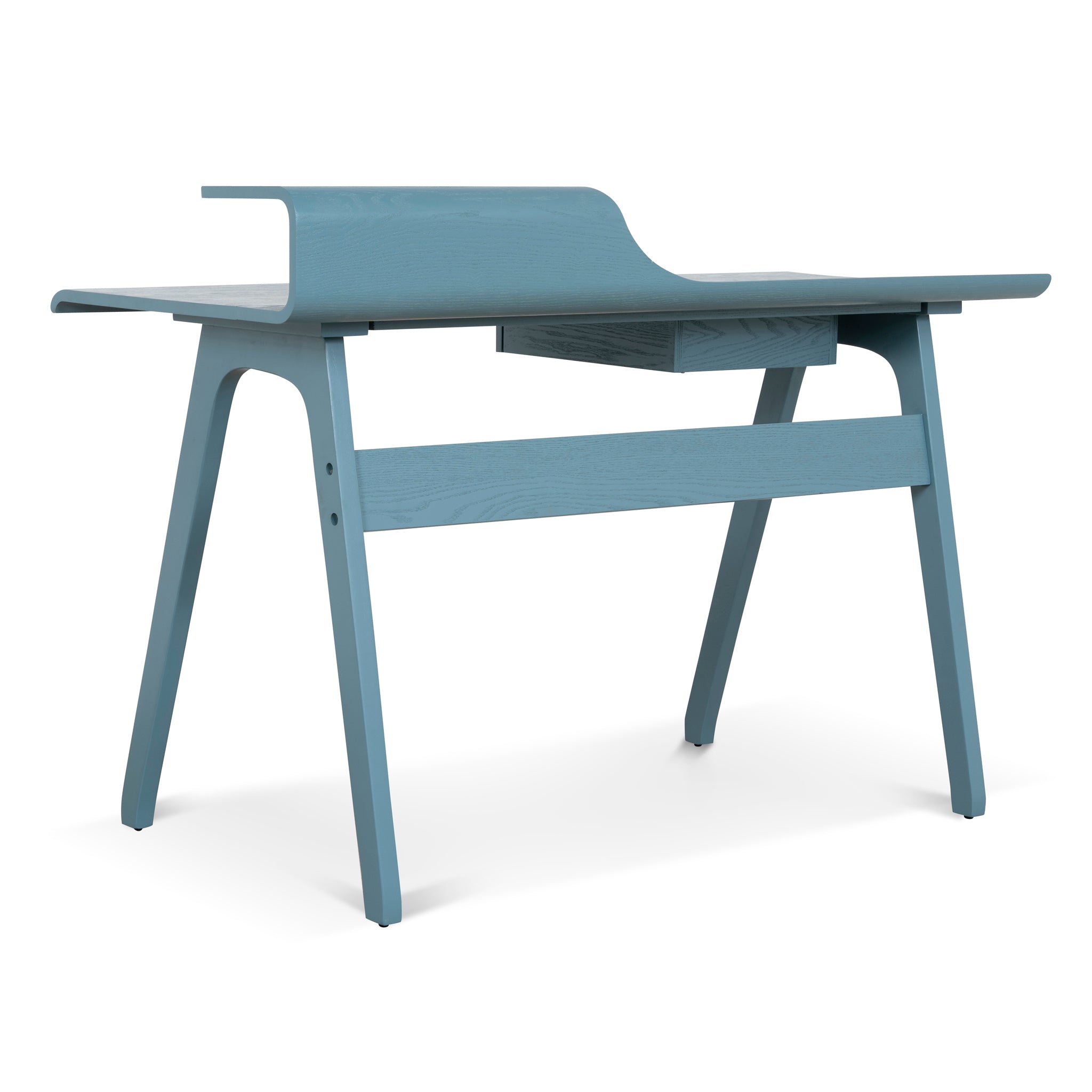 Ruban Wooden Home Office Desk - Light Blue Home Office Desk Drake-Core