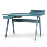 Ruban Wooden Home Office Desk - Light Blue Home Office Desk Drake-Core