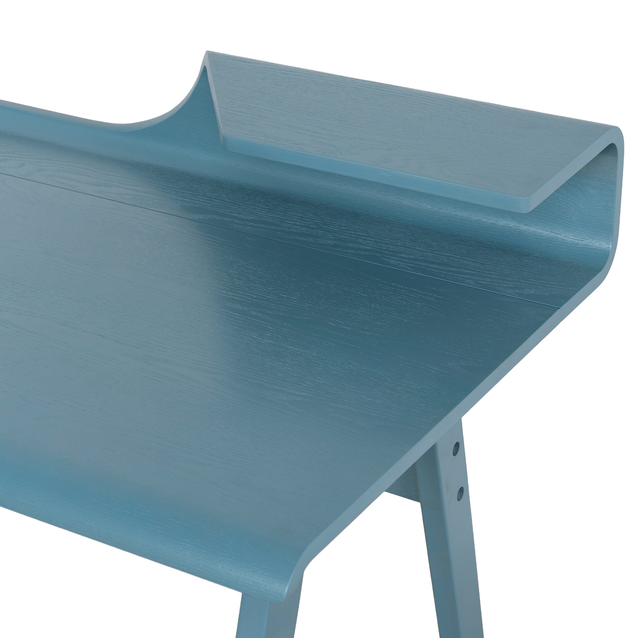 Ruban Wooden Home Office Desk - Light Blue Home Office Desk Drake-Core