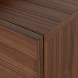 Anwen Extendable Home Office Desk - Walnut Home Office Desk Century-Core