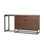 Anwen Extendable Home Office Desk - Walnut Home Office Desk Century-Core