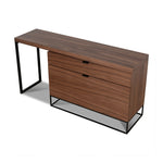 Anwen Extendable Home Office Desk - Walnut Home Office Desk Century-Core