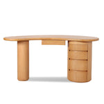 Artois 1.6m Home Office Desk - Natural Home Office Desk Nicki-Core