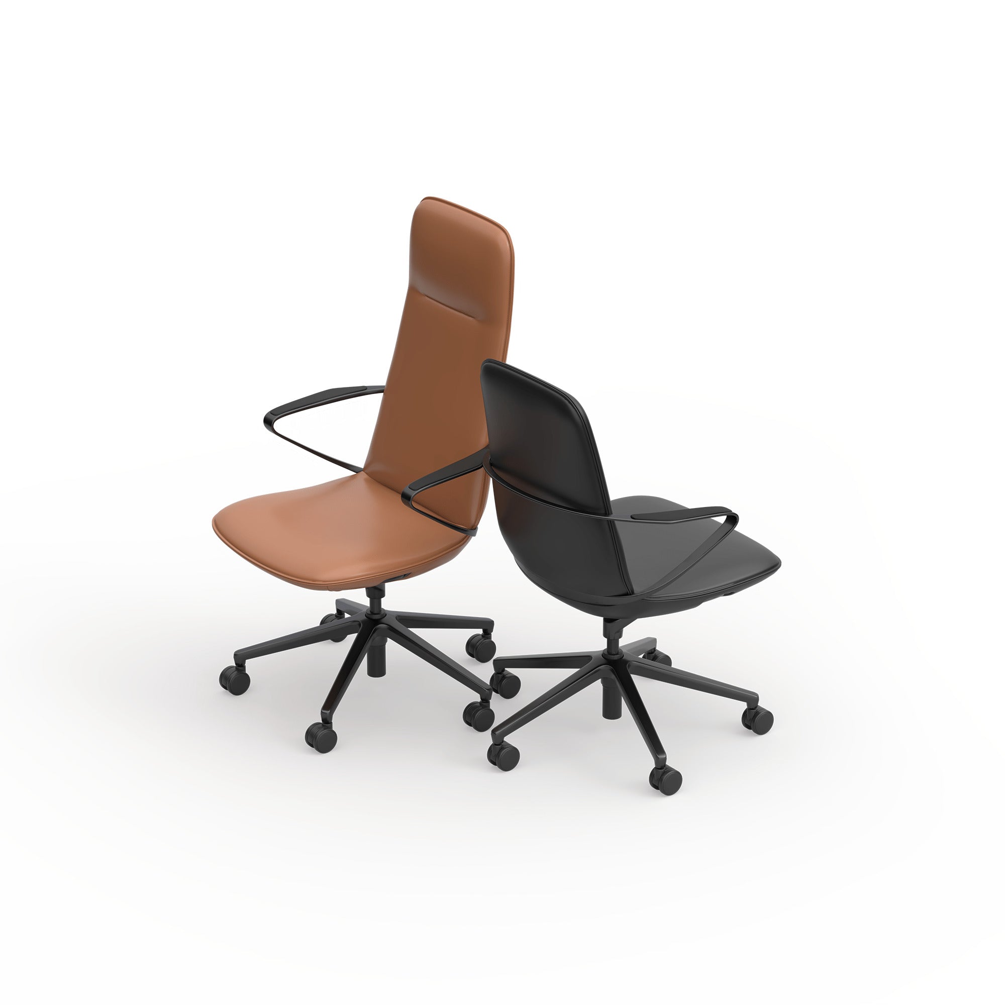 Celebi Leather Office Chair Office Chair OLGY-Local