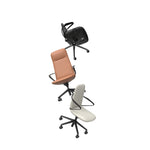 Celebi Leather Office Chair Office Chair OLGY-Local