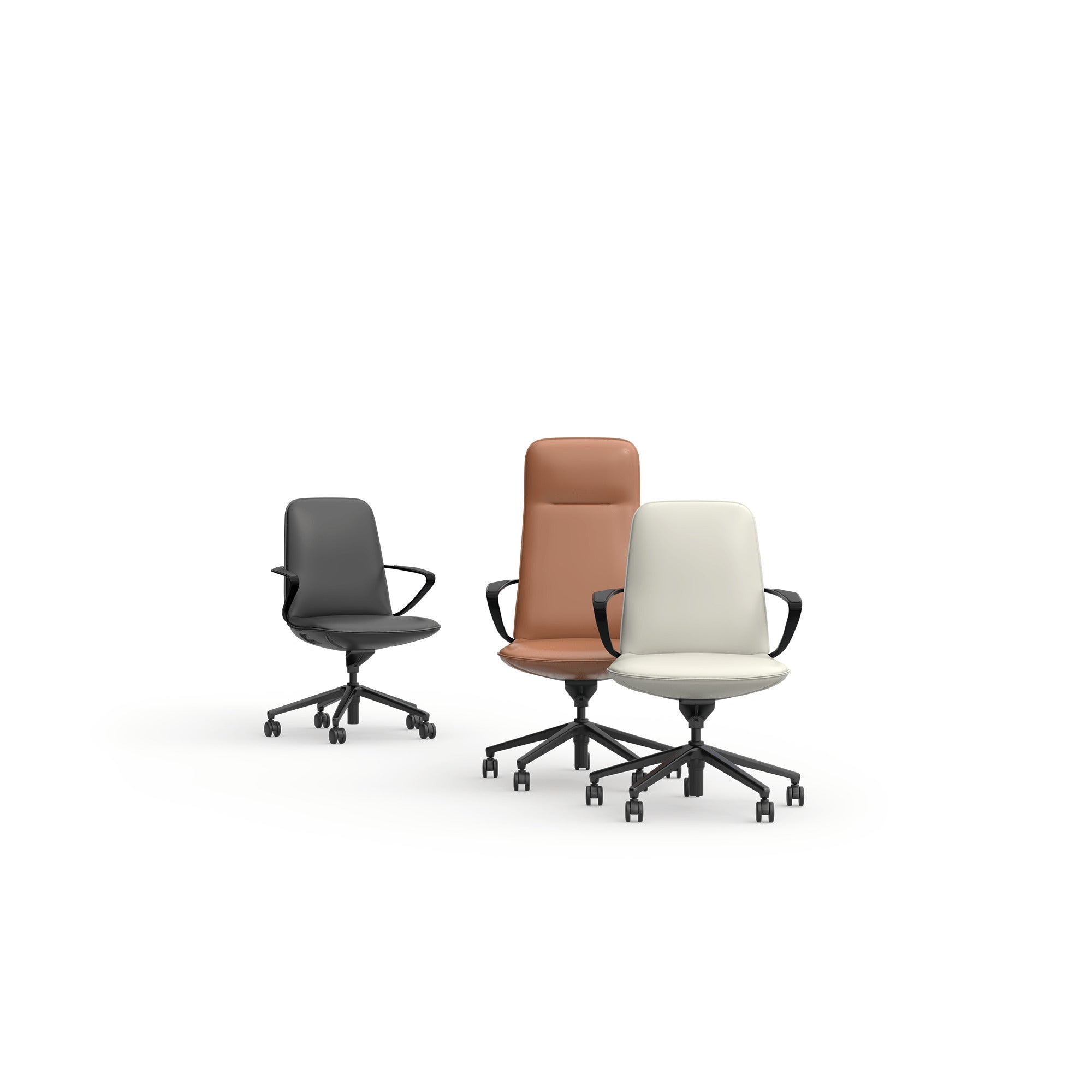Celebi Leather Office Chair Office Chair OLGY-Local