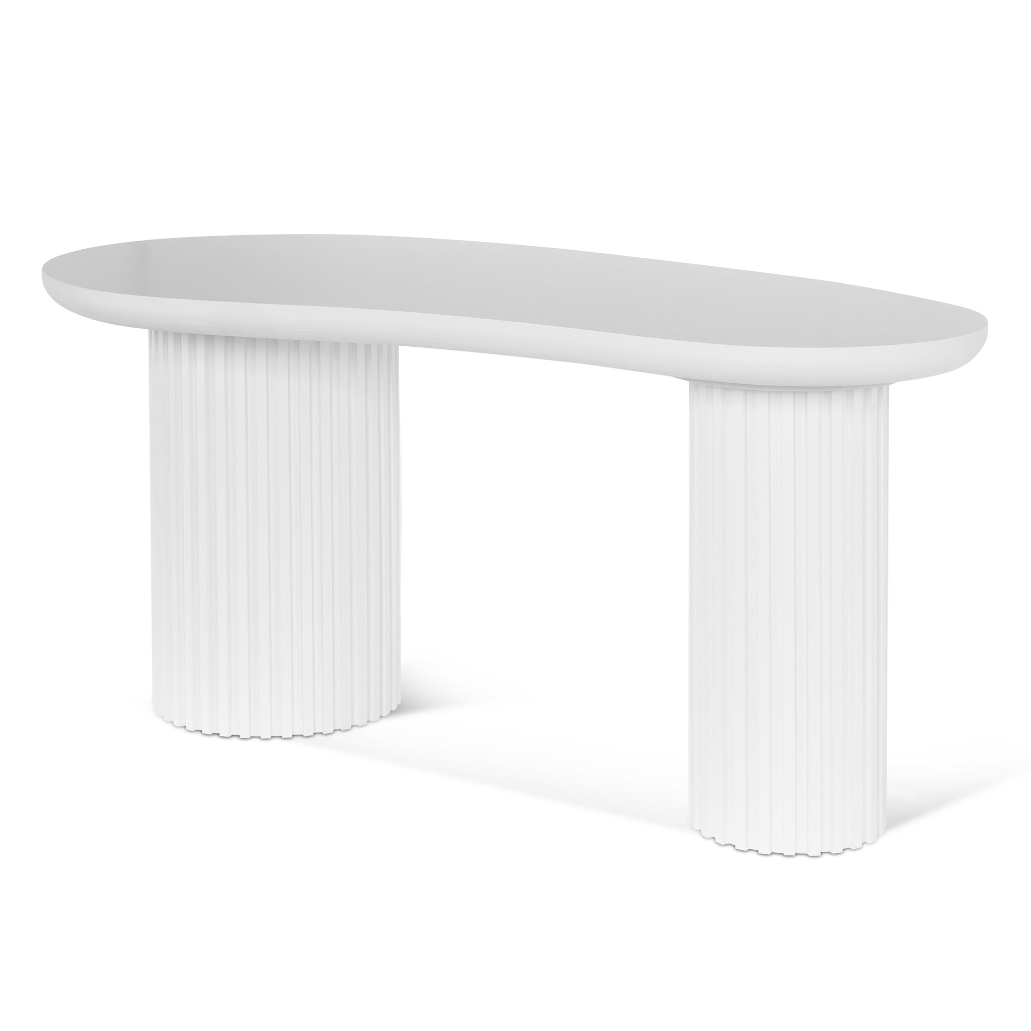 Marty 1.7m Office Desk - White Oak Office Desk Century-Core   