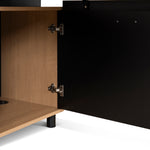 Halo 1.8m Executive Desk Left Return with Black Legs - Natural Office Desk Sun Desk-Core   