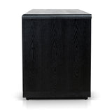 Aiza 1.6m Office Desk - Full Black