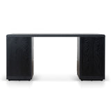 Aiza 1.6m Office Desk - Full Black