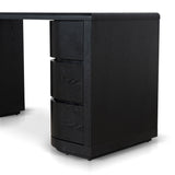 Aiza 1.6m Office Desk - Full Black