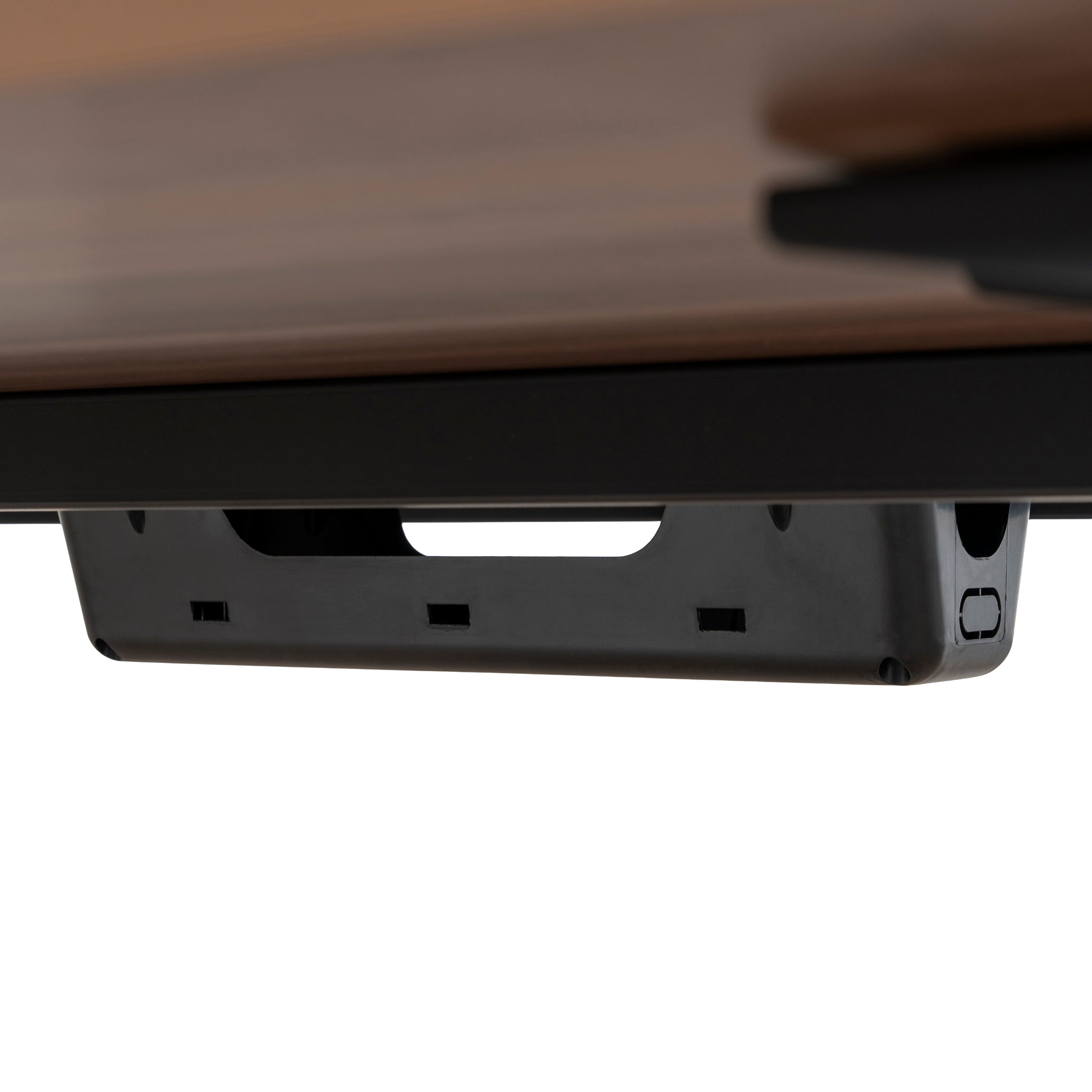 Vogue 3.6m Boardroom Meeting Table - Walnut Top With Black Legs Boardroom Table Sun Desk-Core
