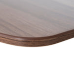 Vogue 3.6m Boardroom Meeting Table - Walnut Top With Black Legs Boardroom Table Sun Desk-Core