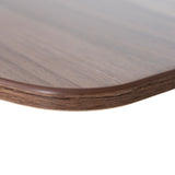 Vogue 3.6m Boardroom Meeting Table - Walnut Top With Black Legs Boardroom Table Sun Desk-Core
