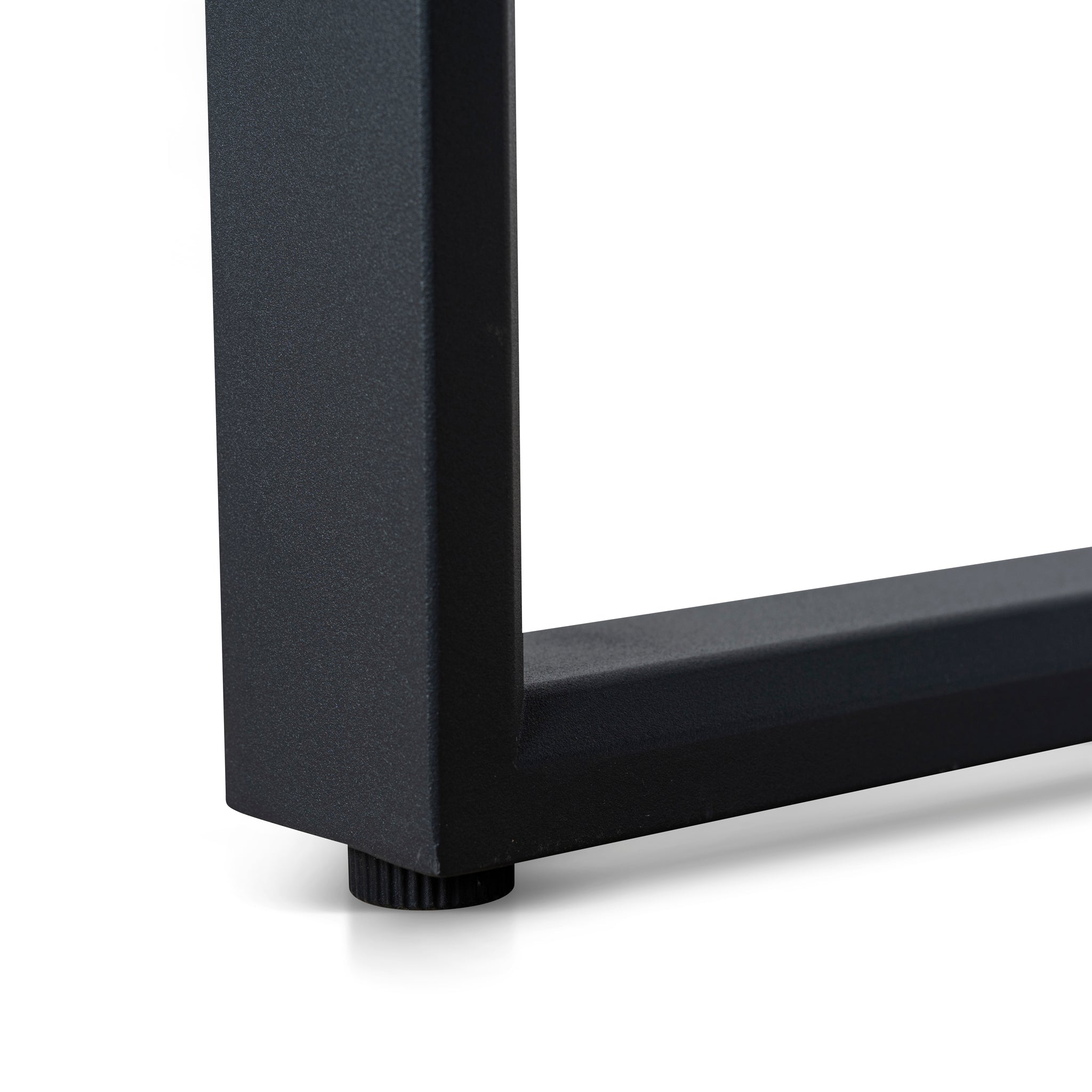 Halo 1.6m Single Seater Natural Office Desk - Black Legs Executive Desk Sun Desk-Core