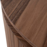 Albina 1.77m Left Drawer Office Desk - Walnut Office Desk Century-Core