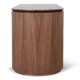 Albina 1.77m Left Drawer Office Desk - Walnut Office Desk Century-Core