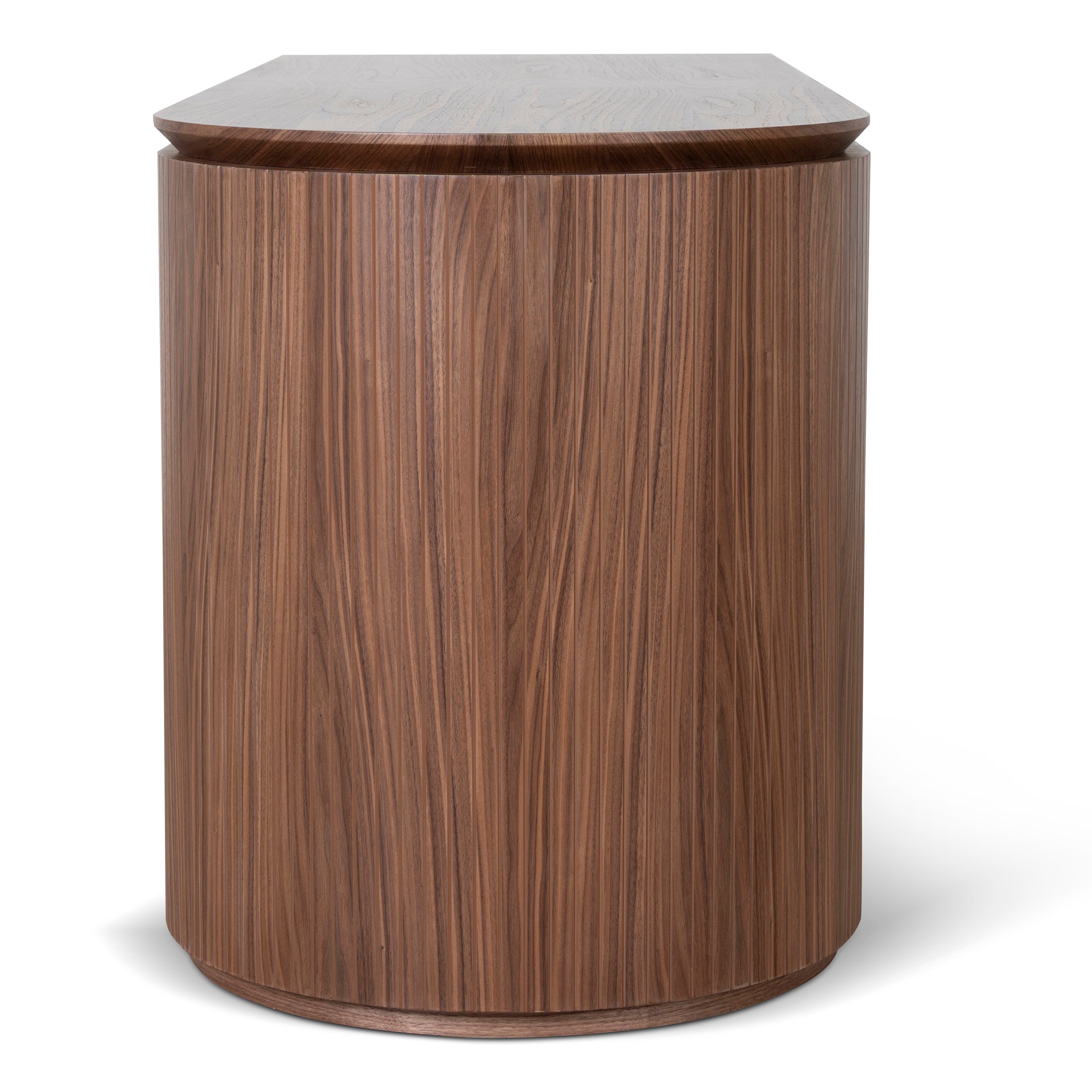 Albina 1.77m Left Drawer Office Desk - Walnut Office Desk Century-Core