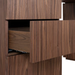 Albina 1.77m Left Drawer Office Desk - Walnut Office Desk Century-Core