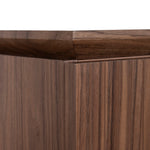 Albina 1.77m Left Drawer Office Desk - Walnut Office Desk Century-Core