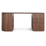Albina 1.77m Right Drawer Office Desk - Walnut Office Desk Century-Core