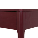 Zevra 1.2m Home Office Desk - Burgundy Red