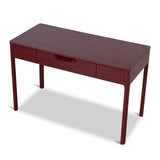 Zevra 1.2m Home Office Desk - Burgundy Red
