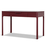 Zevra 1.2m Home Office Desk - Burgundy Red