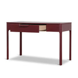 Zevra 1.2m Home Office Desk - Burgundy Red
