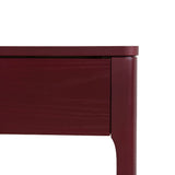 Zevra 1.2m Home Office Desk - Burgundy Red