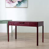 Zevra 1.2m Home Office Desk - Burgundy Red