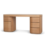 Solvia 1.7m Office Desk - Natural Oak Office Desk Century-Core
