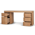 Solvia 1.7m Office Desk - Natural Oak Office Desk Century-Core