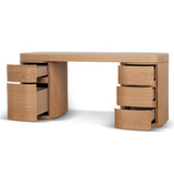 Solvia 1.7m Office Desk - Natural Oak Office Desk Century-Core