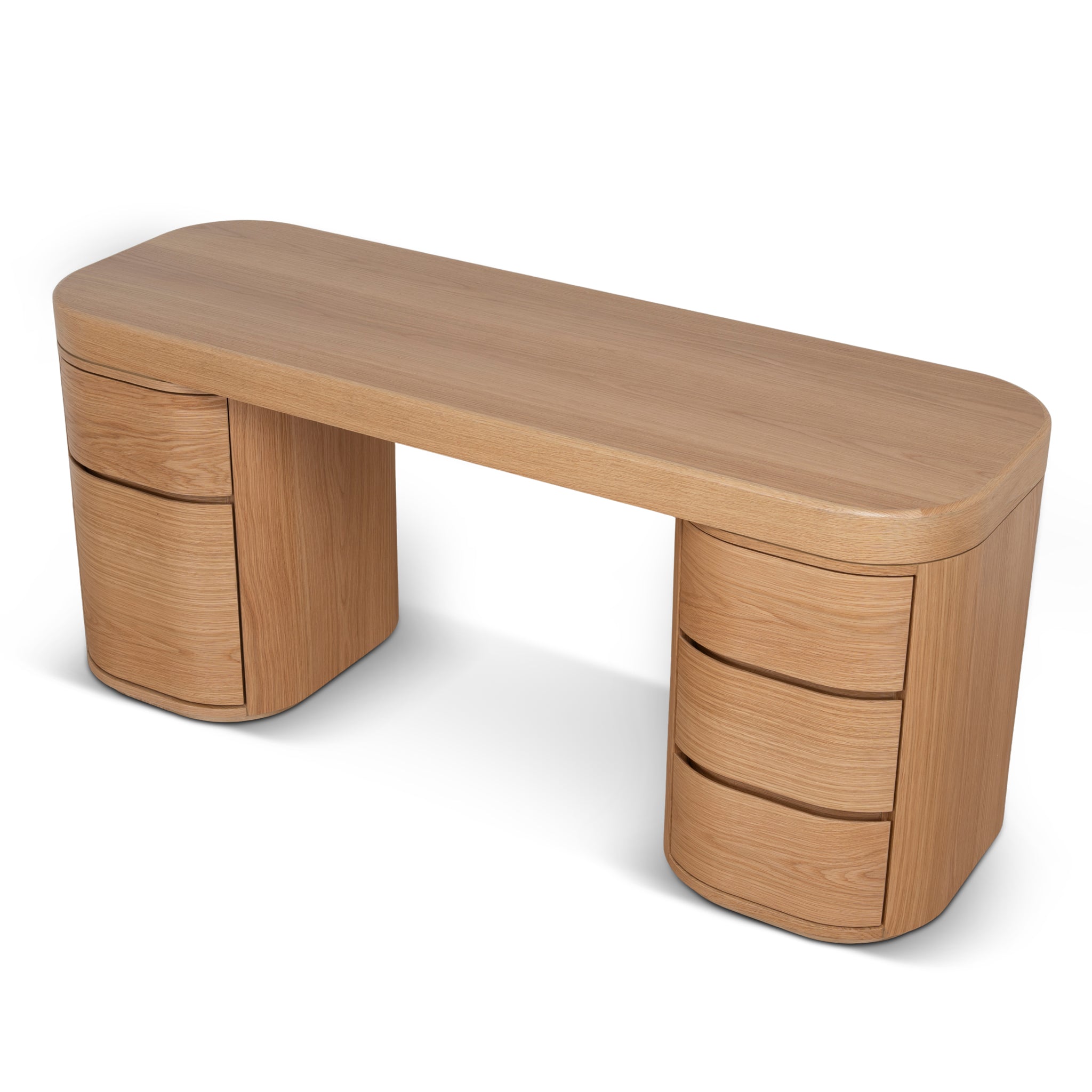 Solvia 1.7m Office Desk - Natural Oak Office Desk Century-Core