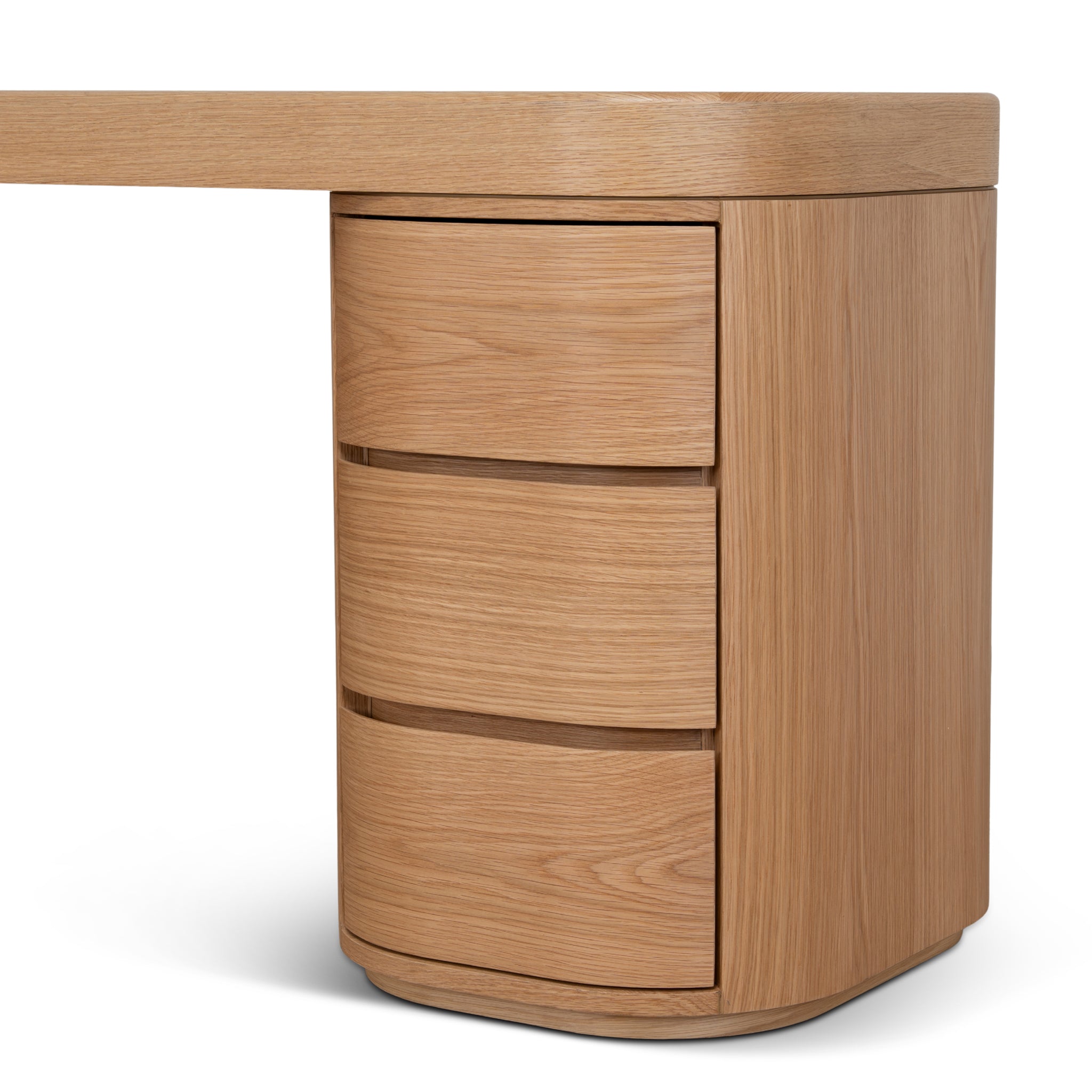 Solvia 1.7m Office Desk - Natural Oak Office Desk Century-Core