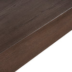 Junon 1.55m New Elm Home Office Desk - Walnut Office Desk Nicki-Core