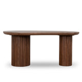 Marty 1.7m Office Desk - Walnut Office Desk Century-Core