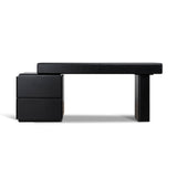 Orrion 1.6m Office desk - Black Oak Office Desk Century-Core