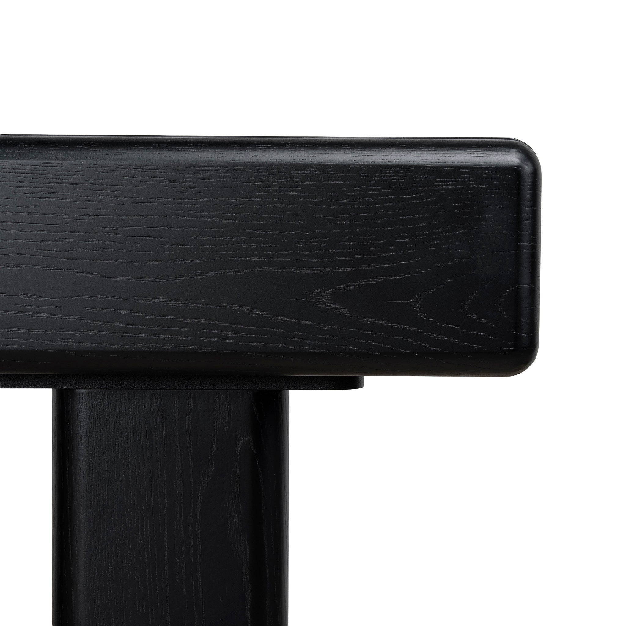 Orrion 1.6m Office desk - Black Oak Office Desk Century-Core