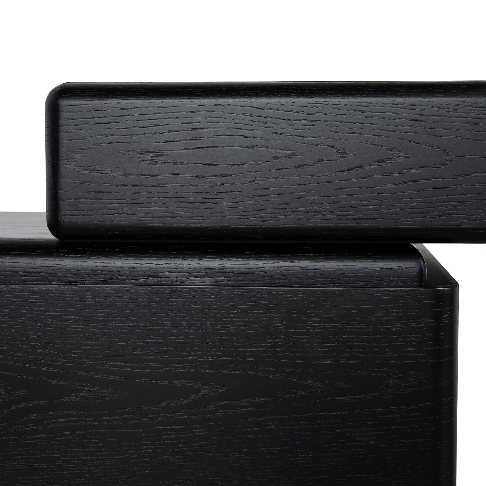 Orrion 1.6m Office desk - Black Oak Office Desk Century-Core